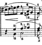 Mozart cadence